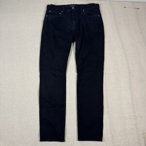 J.Crew Jeans 484 Slim Fit Black Denim Men's 33x32